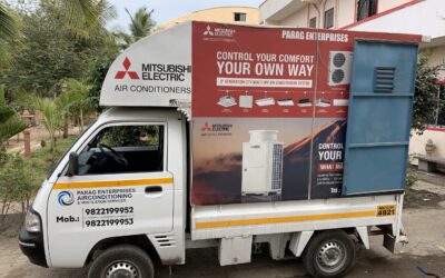 Mitsubishi AC Arrives in Pandharpur